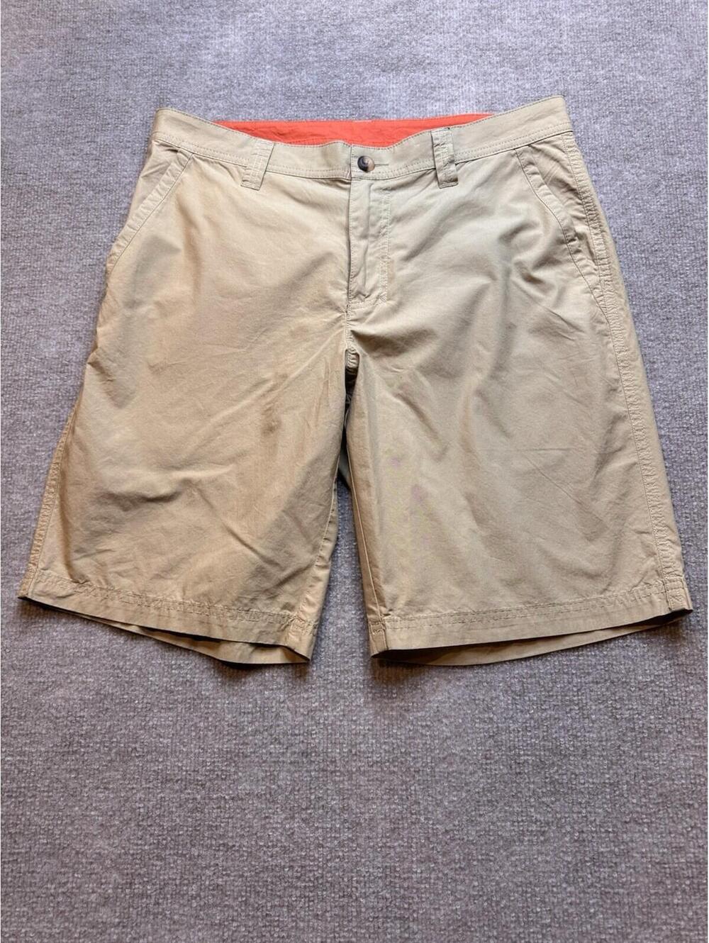 Columbia Sportswear Company Men’s Khaki Shorts 32W 10L [714]